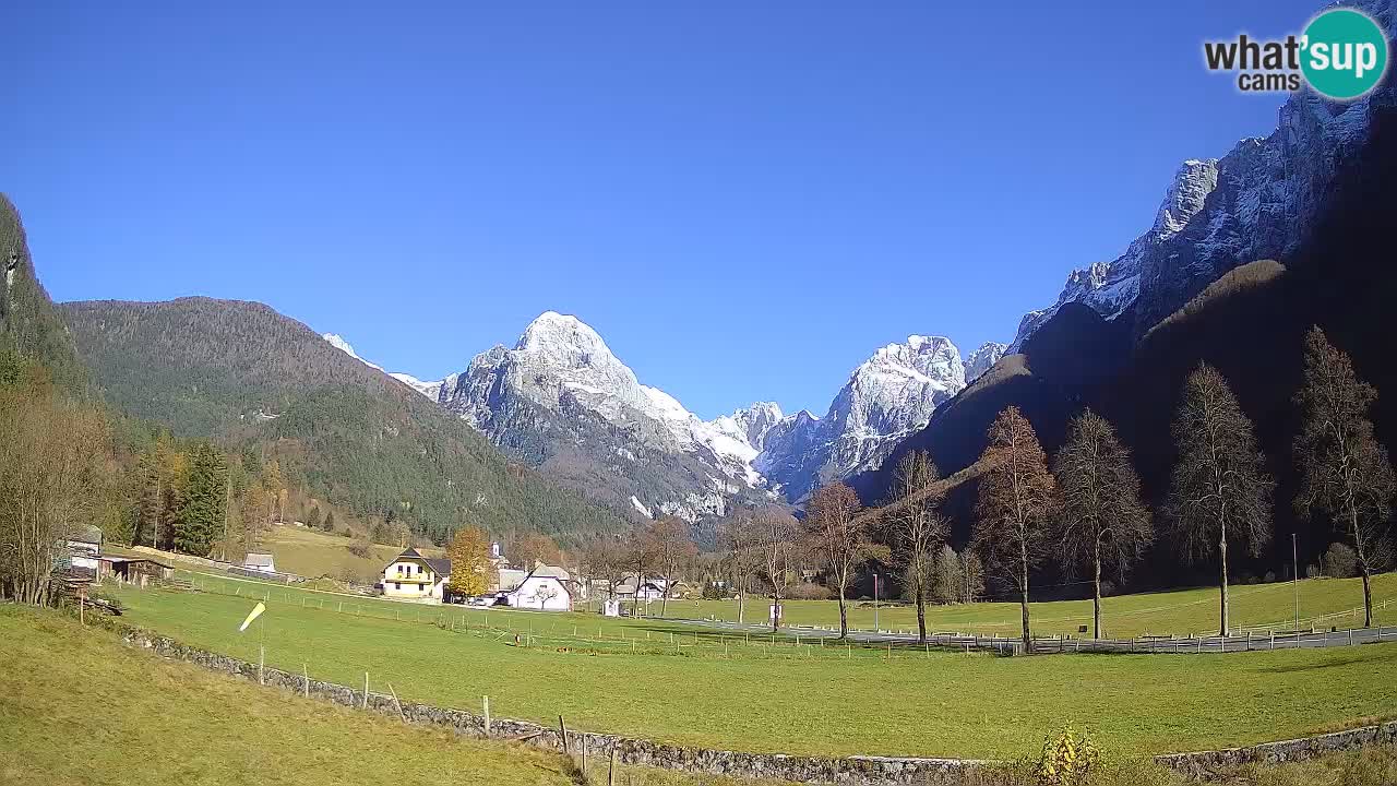 Cámara web en vivo Estación de esquí Log pod Mangartom – Bovec – Eslovenia