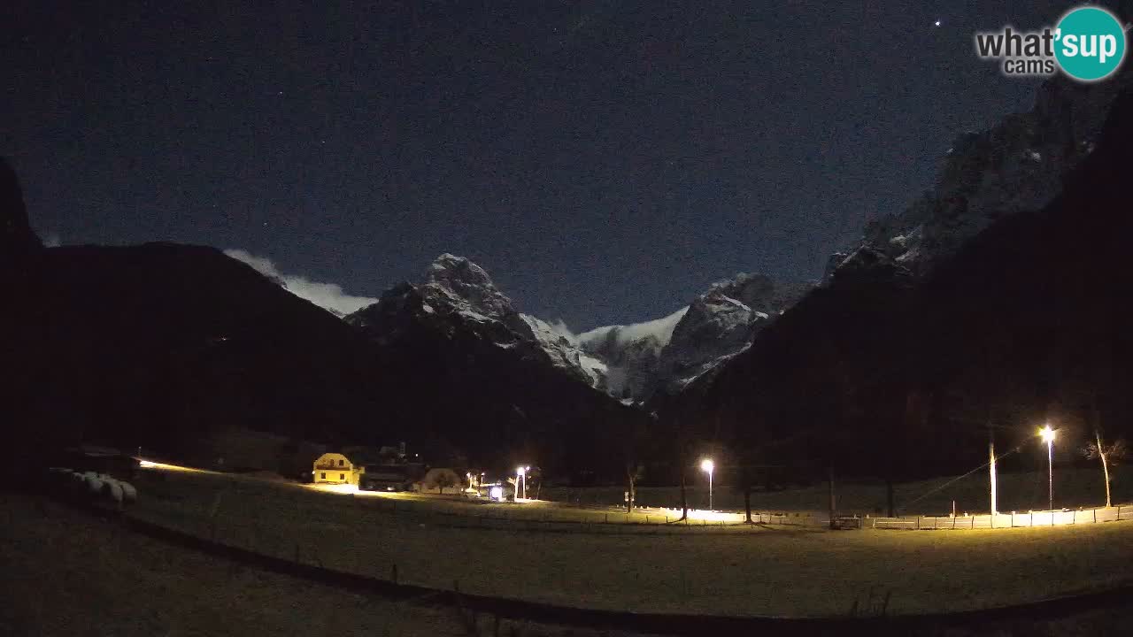 Spletna kamera Smučišče Log pod Mangartom – Bovec