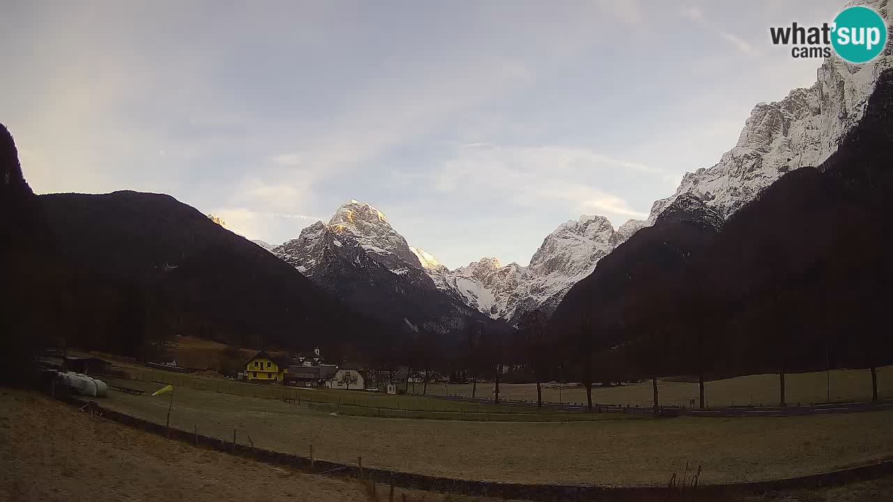 Cámara web en vivo Estación de esquí Log pod Mangartom – Bovec – Eslovenia