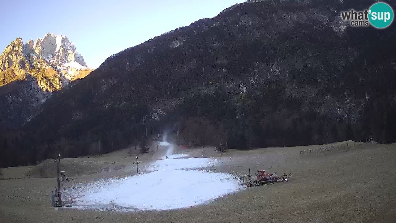 Live webcam Ski resort Log pod Mangartom – Bovec – Slovenia