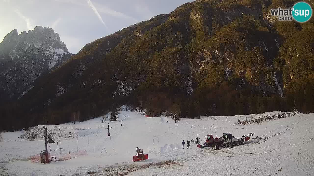 Live webcam Ski resort Log pod Mangartom – Bovec – Slovenia