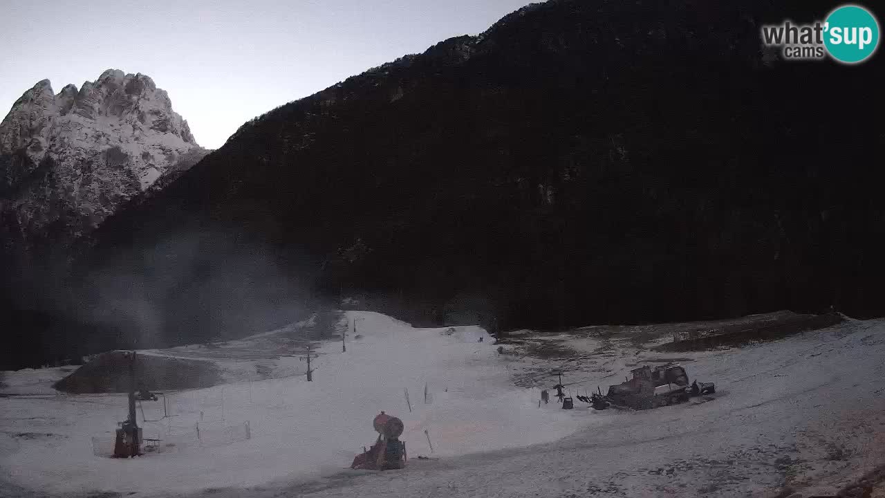 Webcam en direct Station de ski Log pod Mangartom – Bovec – Slovénie