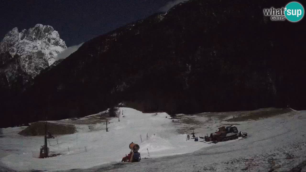 Live webcam Stazione sciistica Log pod Mangartom – Bovec – Slovenia