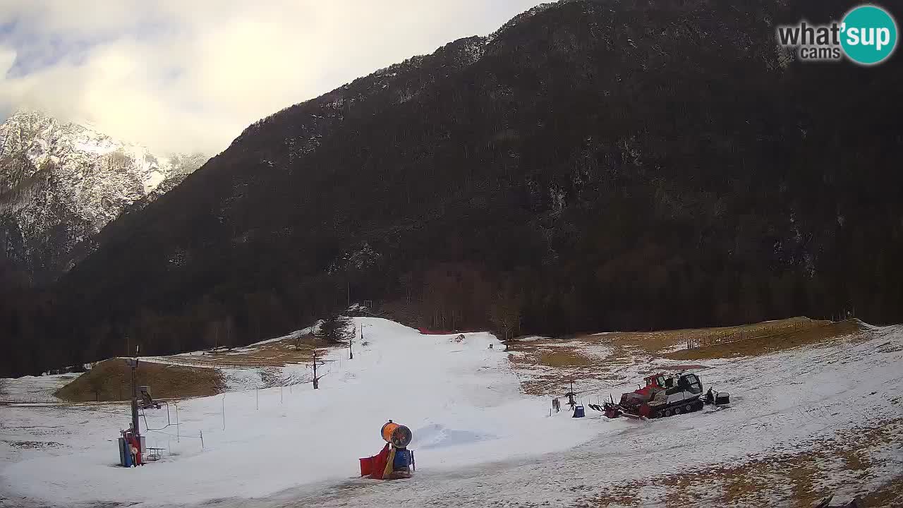 Live webcam Ski resort Log pod Mangartom – Bovec – Slovenia