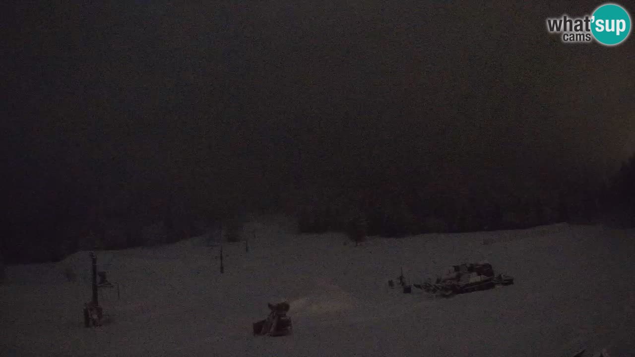 Cámara web en vivo Estación de esquí Log pod Mangartom – Bovec – Eslovenia