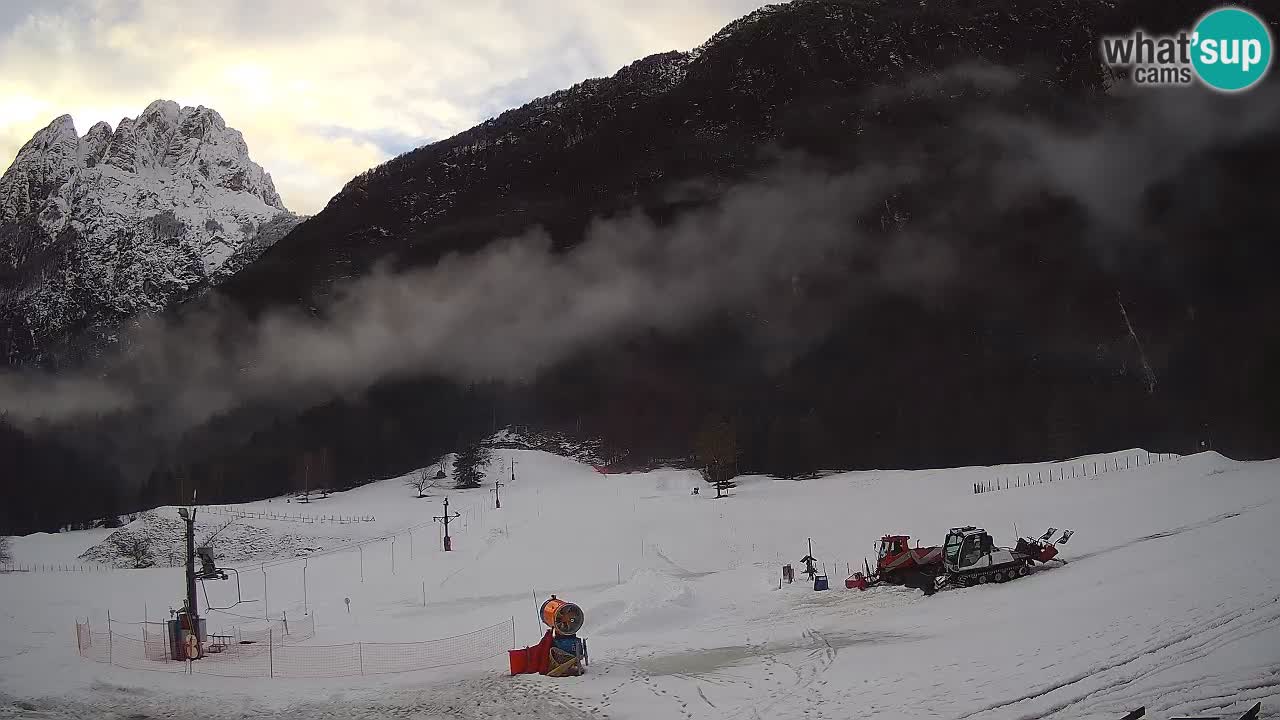 Cámara web en vivo Estación de esquí Log pod Mangartom – Bovec – Eslovenia