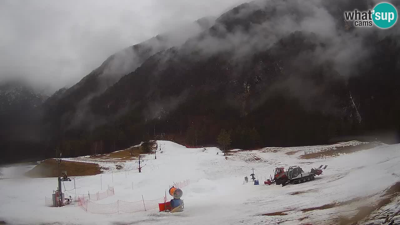 Live webcam Ski resort Log pod Mangartom – Bovec – Slovenia