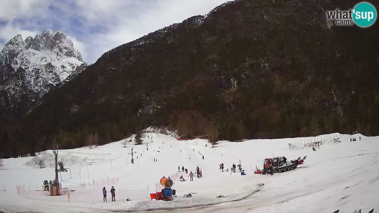 Webcam en direct Station de ski Log pod Mangartom – Bovec – Slovénie