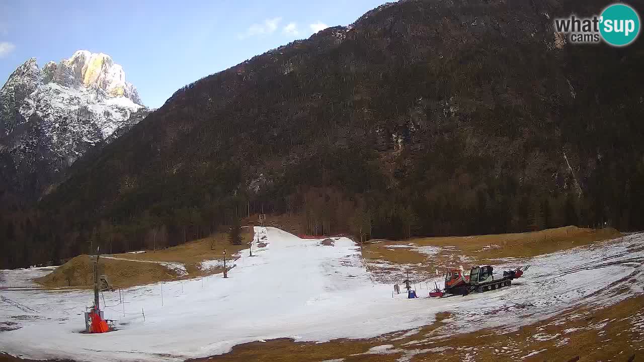 Live webcam Ski resort Log pod Mangartom – Bovec – Slovenia