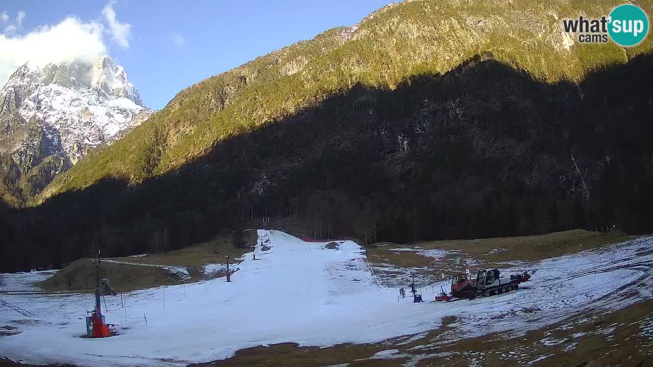 Webcam en direct Station de ski Log pod Mangartom – Bovec – Slovénie