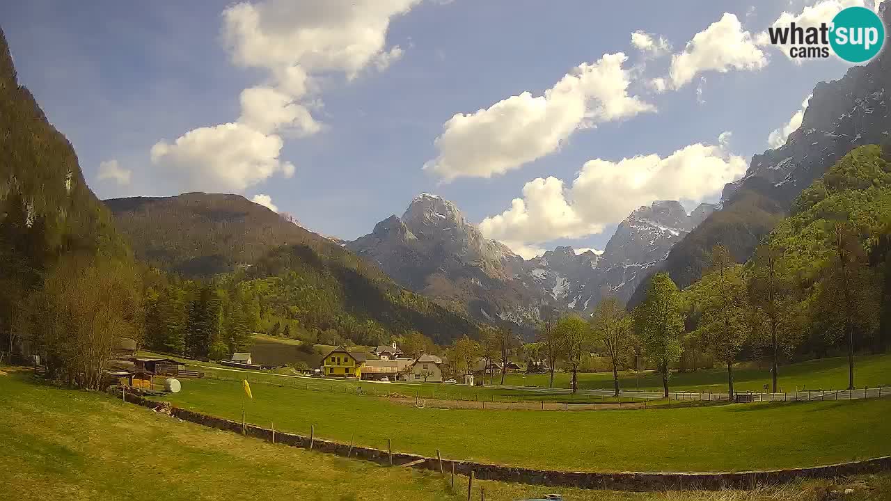 Spletna kamera Smučišče Log pod Mangartom – Bovec