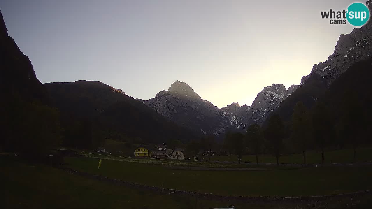 Cámara web en vivo Estación de esquí Log pod Mangartom – Bovec – Eslovenia