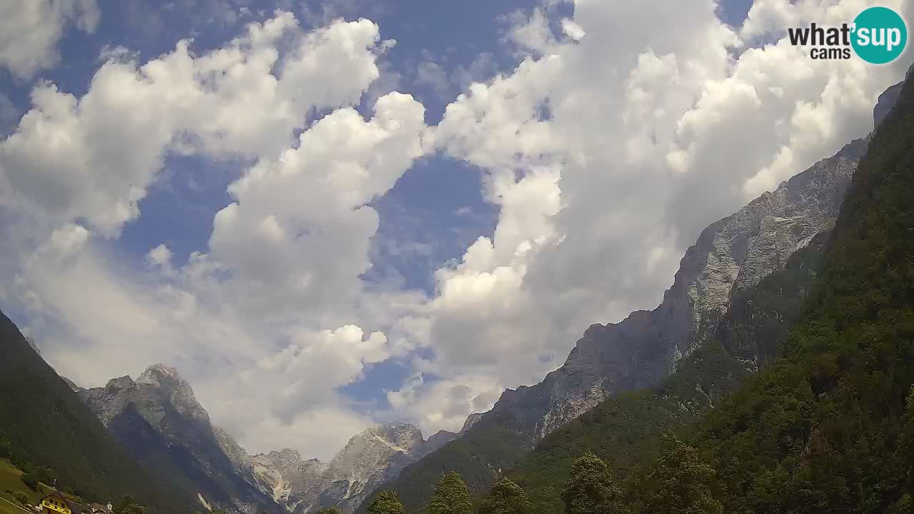 Spletna kamera Smučišče Log pod Mangartom – Bovec