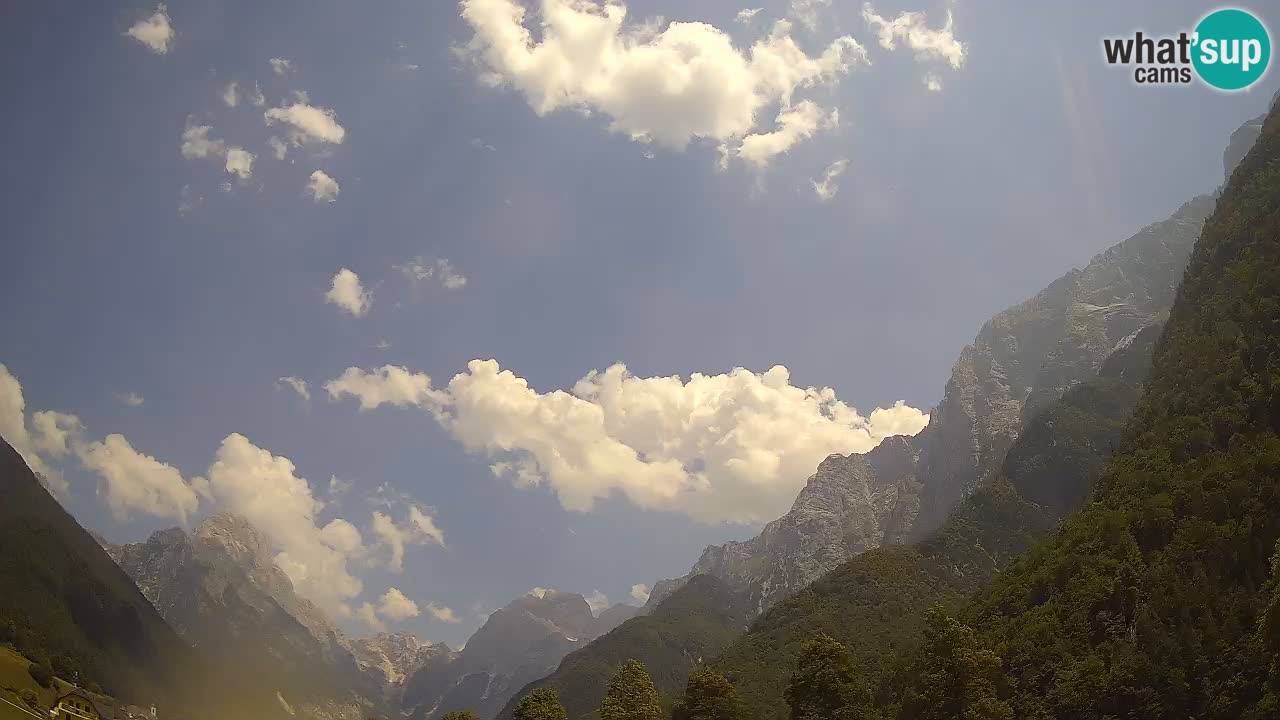 Spletna kamera Smučišče Log pod Mangartom – Bovec