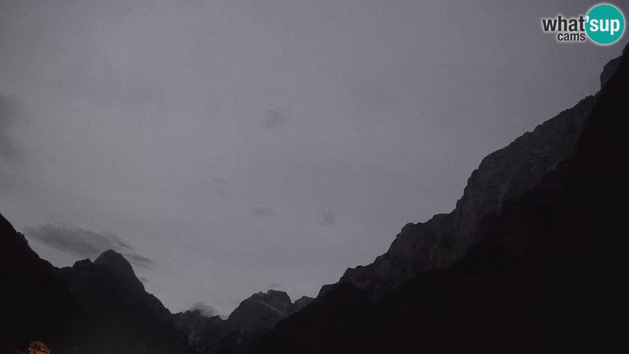 Cámara web en vivo Estación de esquí Log pod Mangartom – Bovec – Eslovenia