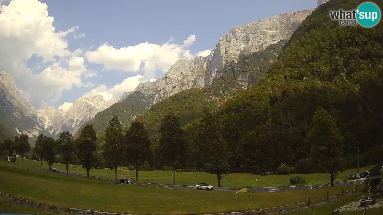 Cámara web en vivo Estación de esquí Log pod Mangartom – Bovec – Eslovenia