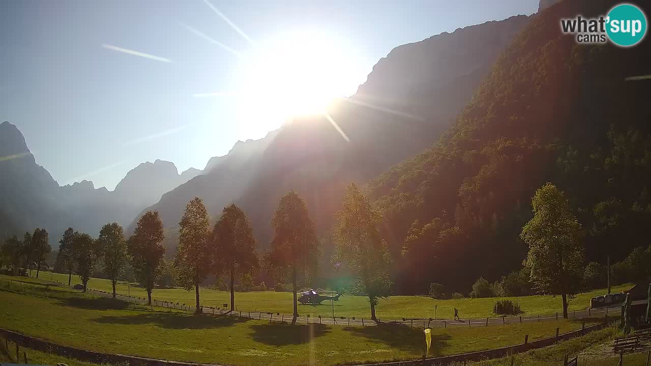 Spletna kamera Smučišče Log pod Mangartom – Bovec