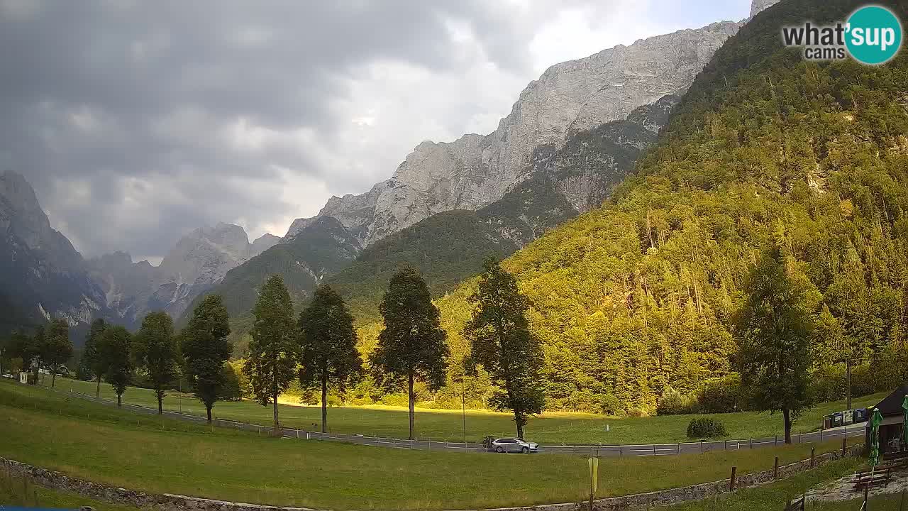 Cámara web en vivo Estación de esquí Log pod Mangartom – Bovec – Eslovenia
