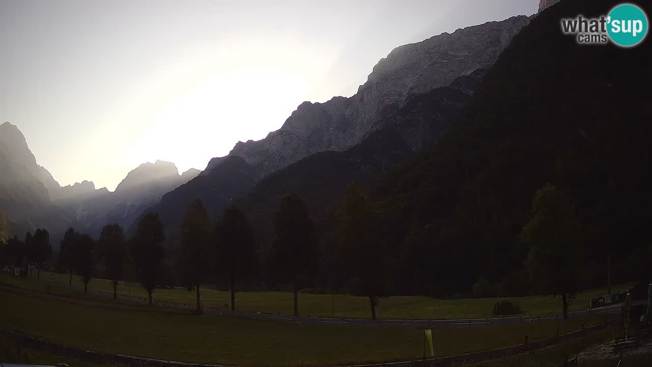 Cámara web en vivo Estación de esquí Log pod Mangartom – Bovec – Eslovenia