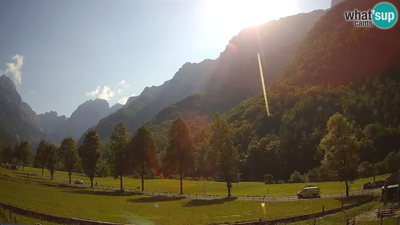 Spletna kamera Smučišče Log pod Mangartom – Bovec