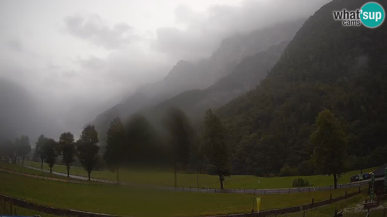 Cámara web en vivo Estación de esquí Log pod Mangartom – Bovec – Eslovenia