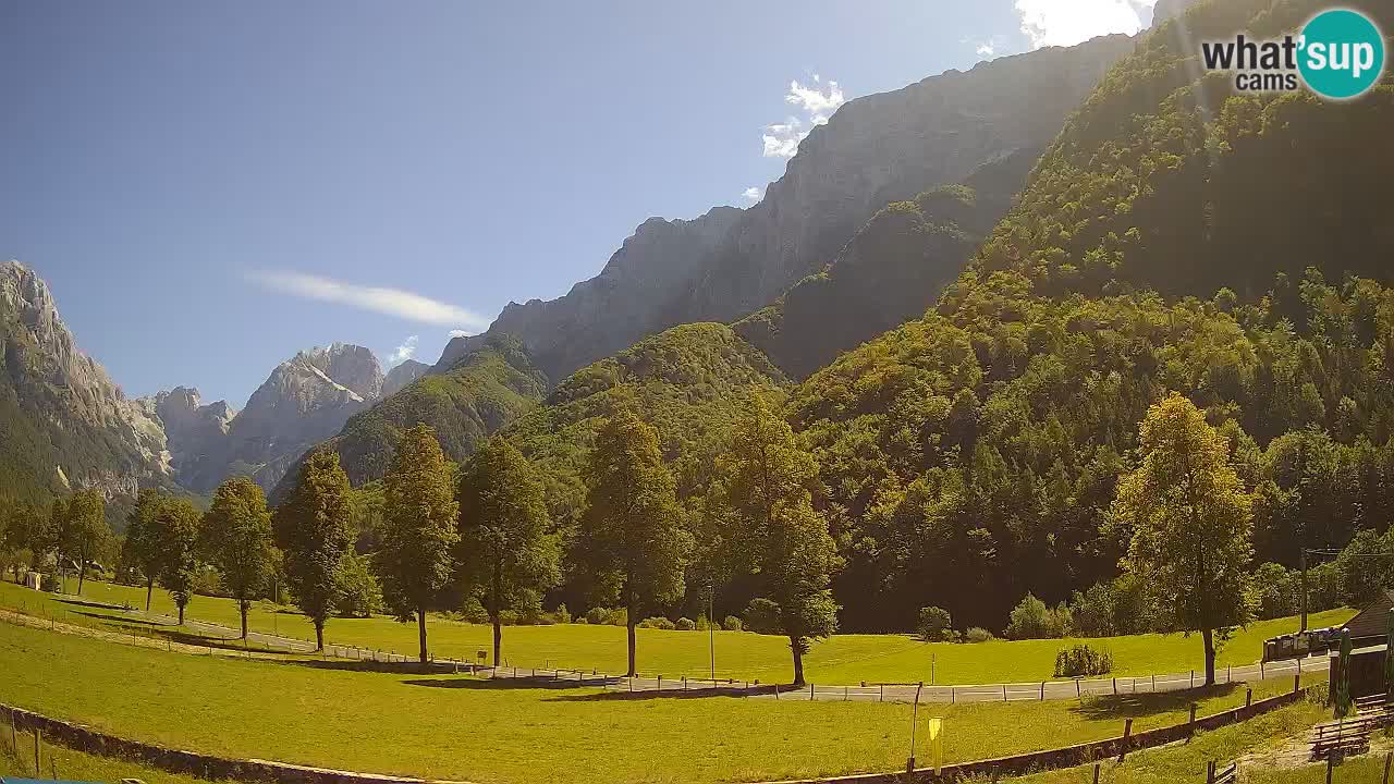 Spletna kamera Smučišče Log pod Mangartom – Bovec