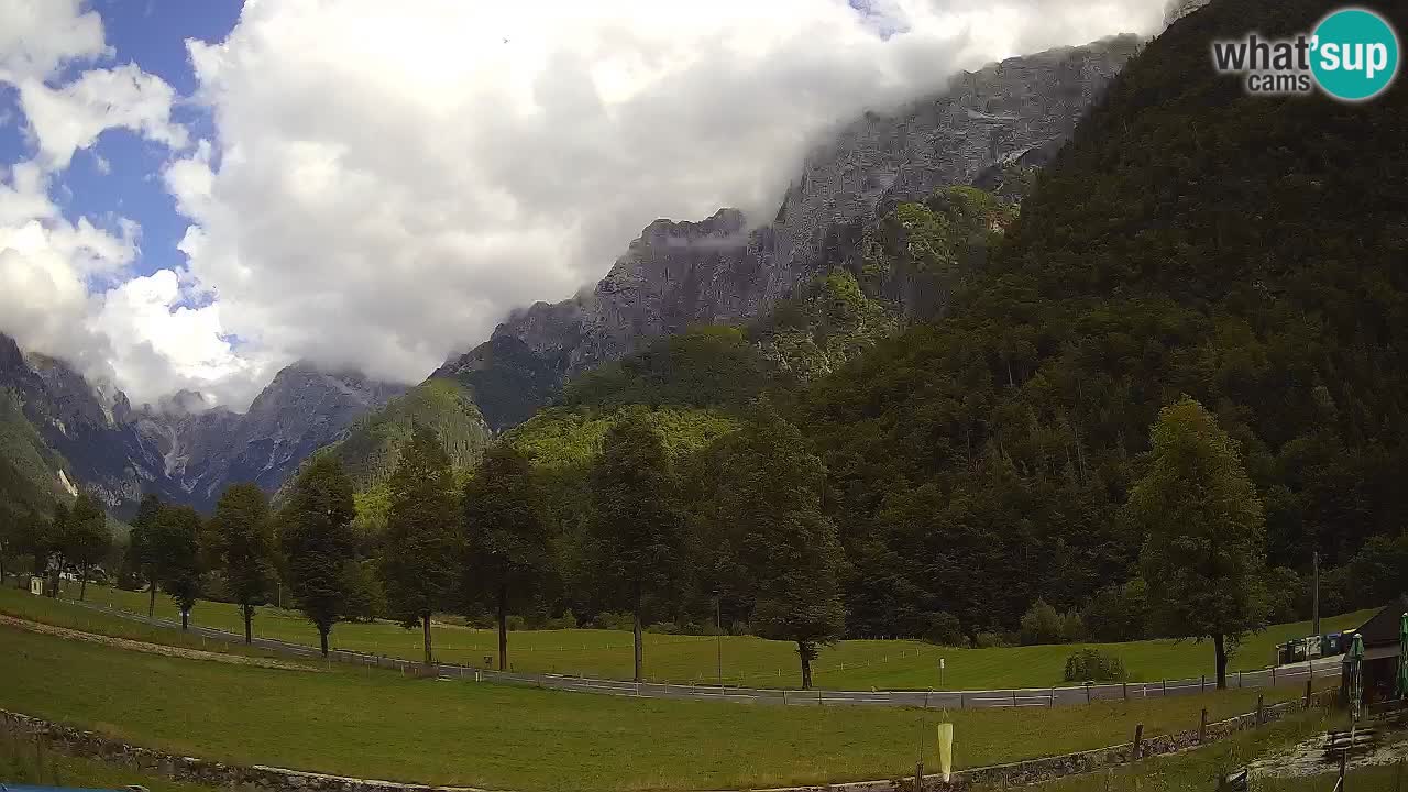 Cámara web en vivo Estación de esquí Log pod Mangartom – Bovec – Eslovenia