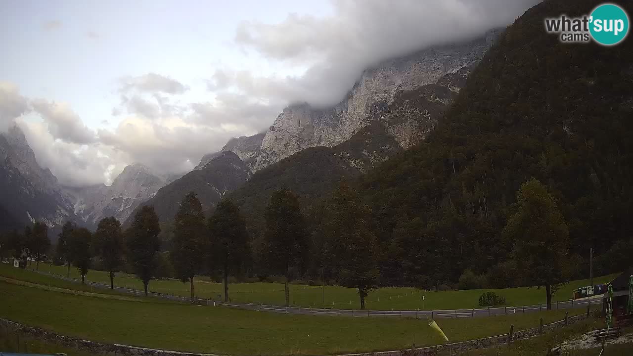 Spletna kamera Smučišče Log pod Mangartom – Bovec