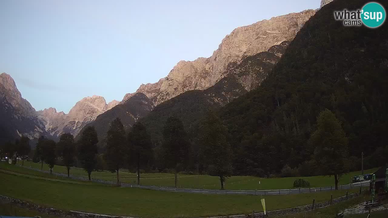 Cámara web en vivo Estación de esquí Log pod Mangartom – Bovec – Eslovenia