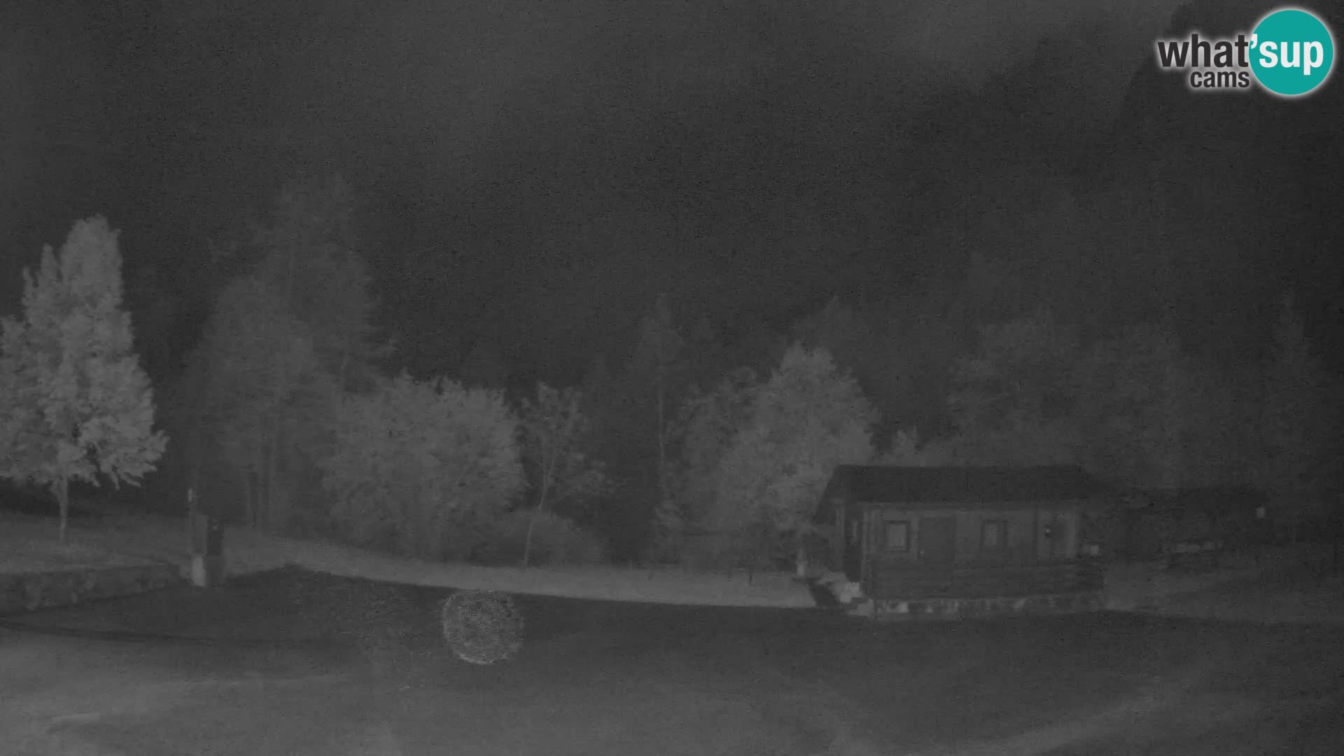 Log pod Mangartom webcam – View to Jerebica and Rombon – Bovec – Slovenia