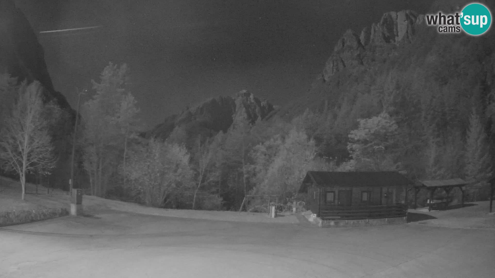 Log pod Mangartom Webcam – Blick auf Jerebica und Rombon – Bovec – Slowenien