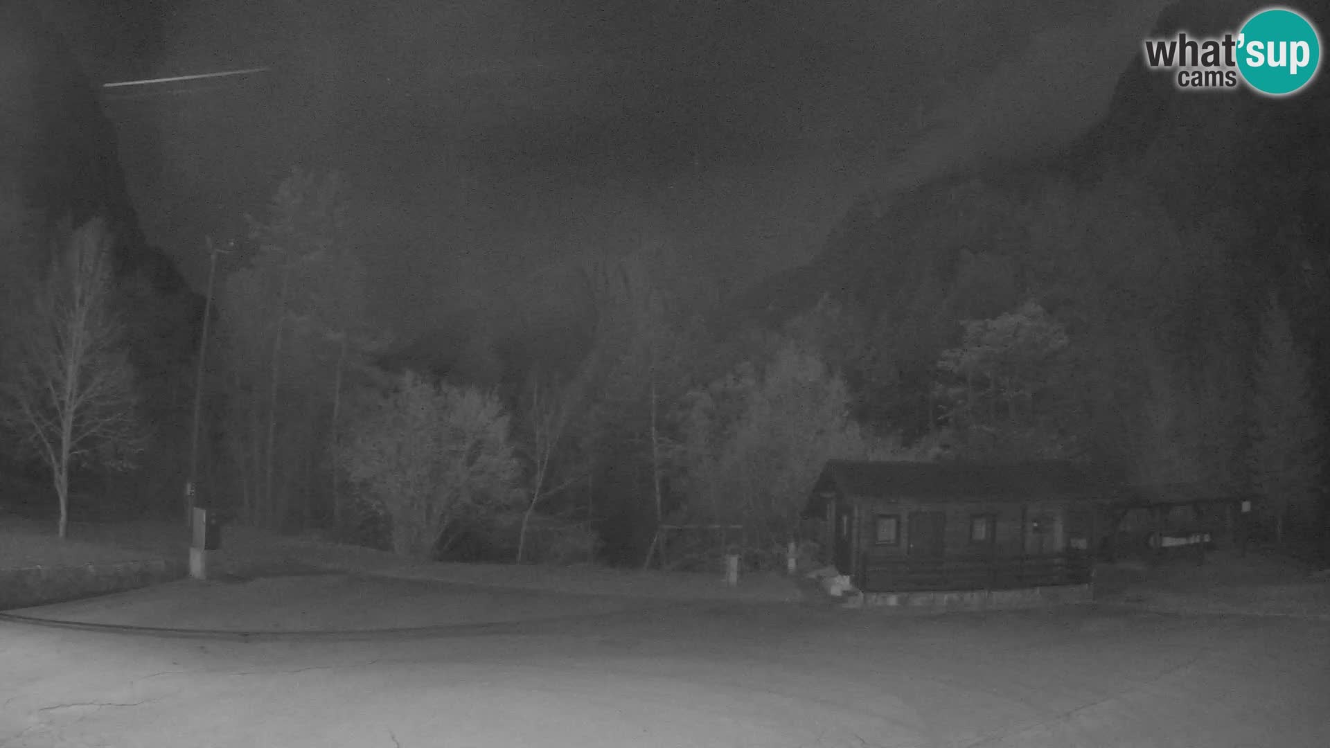 Log pod Mangartom webcam – Vue sur Jerebica et Rombon – Bovec – Slovénie