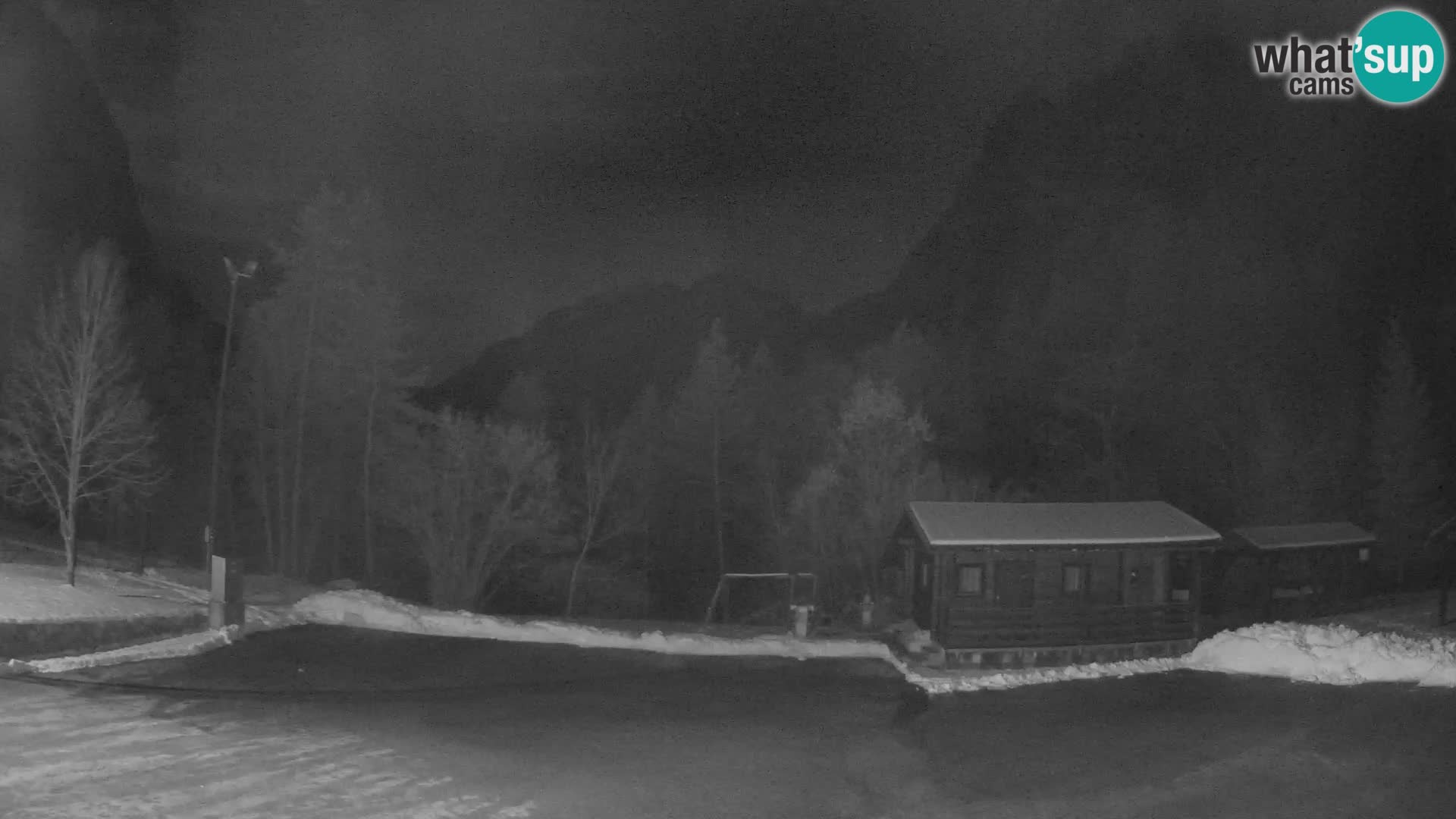 Log pod Mangartom Webcam – Blick auf Jerebica und Rombon – Bovec – Slowenien