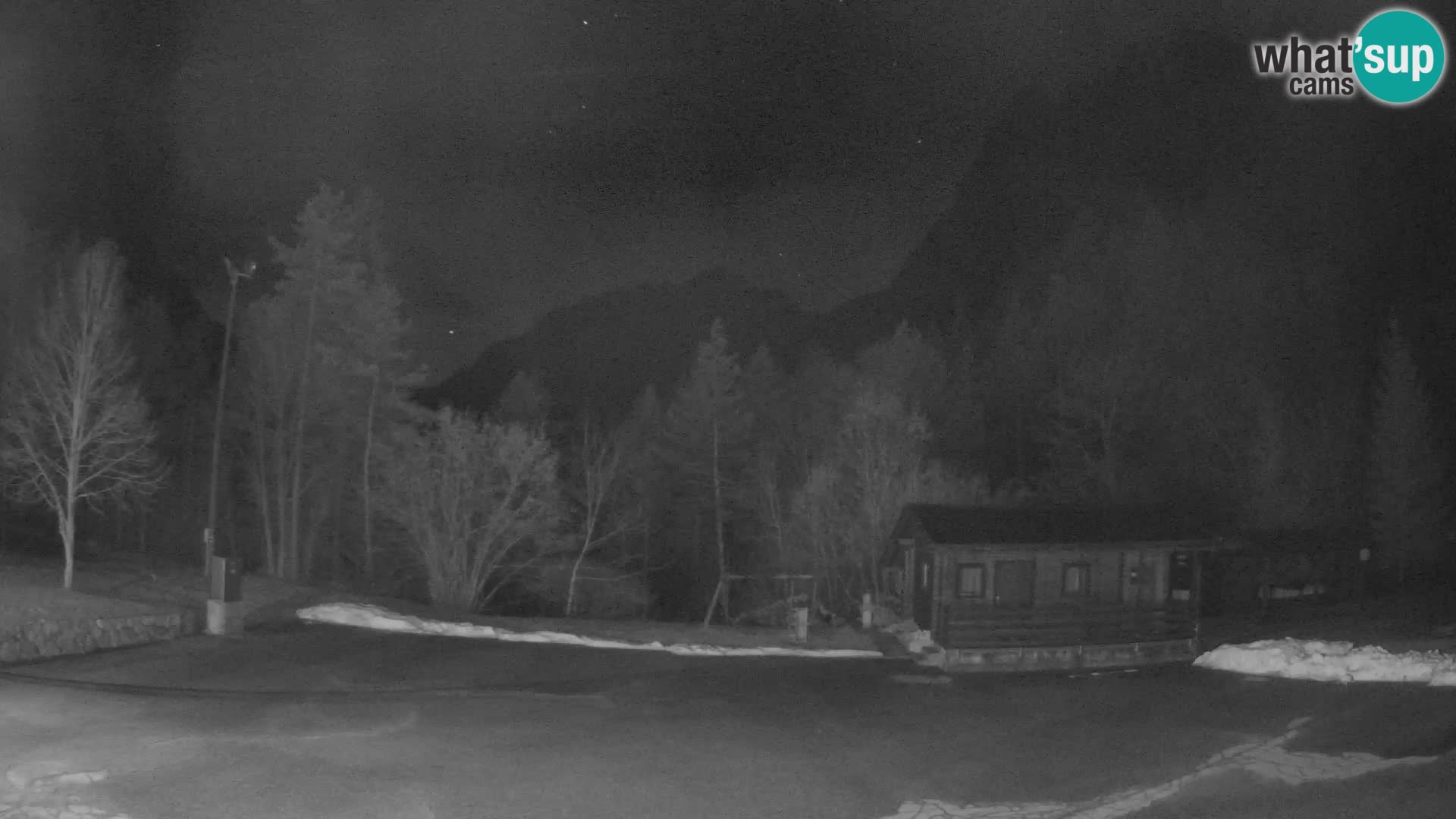 Log pod Mangartom Webcam – Blick auf Jerebica und Rombon – Bovec – Slowenien