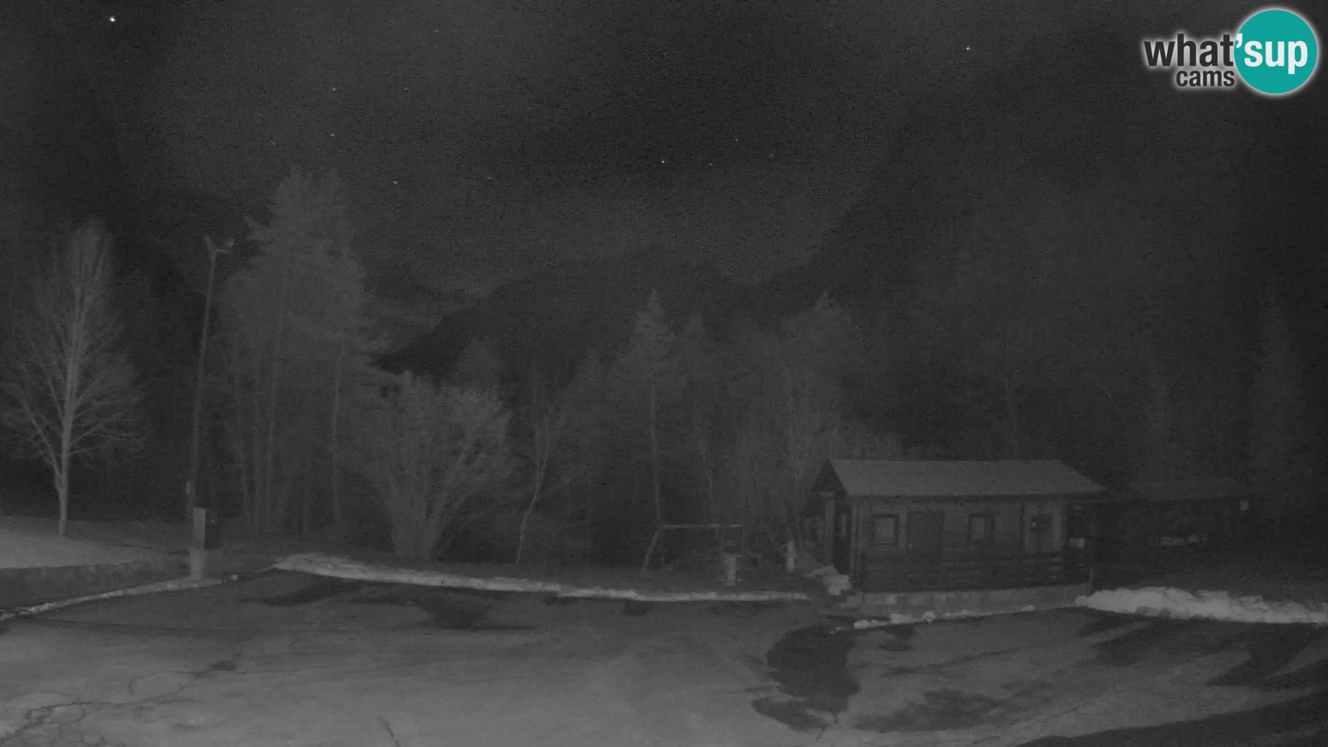 Log pod Mangartom webcam – View to Jerebica and Rombon – Bovec – Slovenia