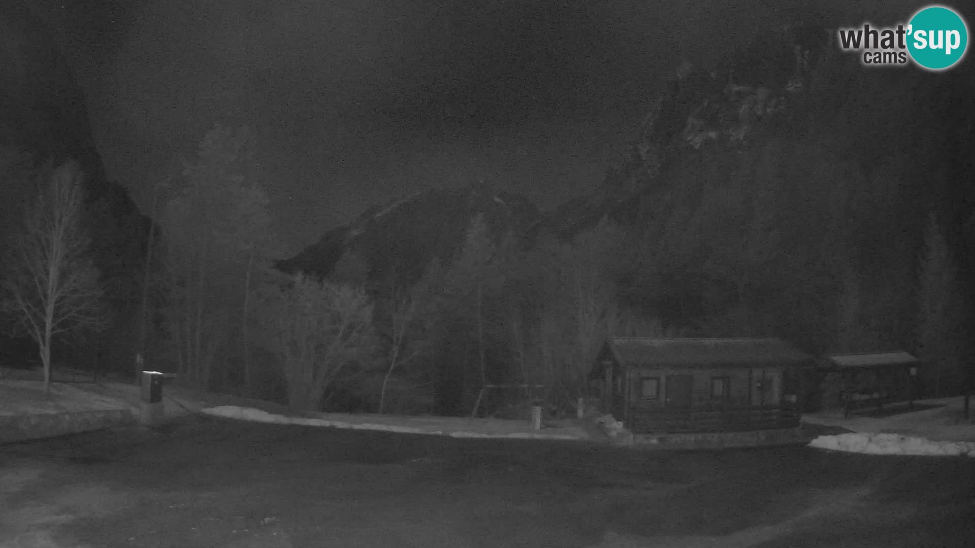 Log pod Mangartom Webcam – Blick auf Jerebica und Rombon – Bovec – Slowenien