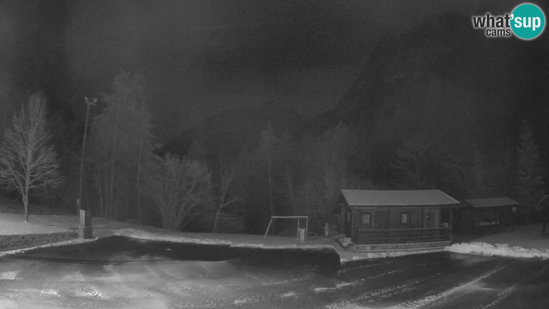 Log pod Mangartom webcam – Vue sur Jerebica et Rombon – Bovec – Slovénie