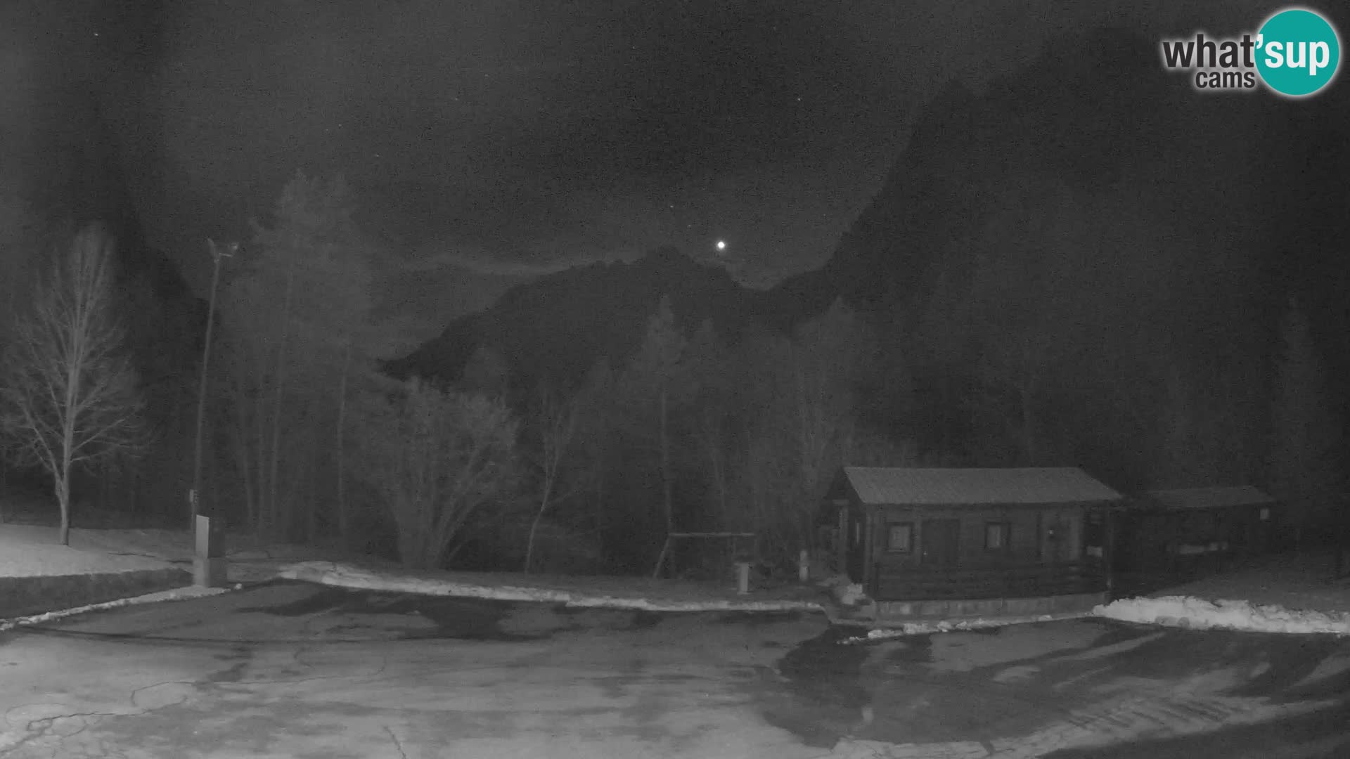 Log pod Mangartom Webcam – Blick auf Jerebica und Rombon – Bovec – Slowenien