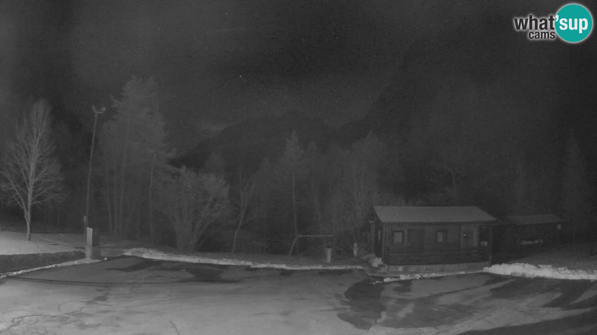 Log pod Mangartom webcam – View to Jerebica and Rombon – Bovec – Slovenia