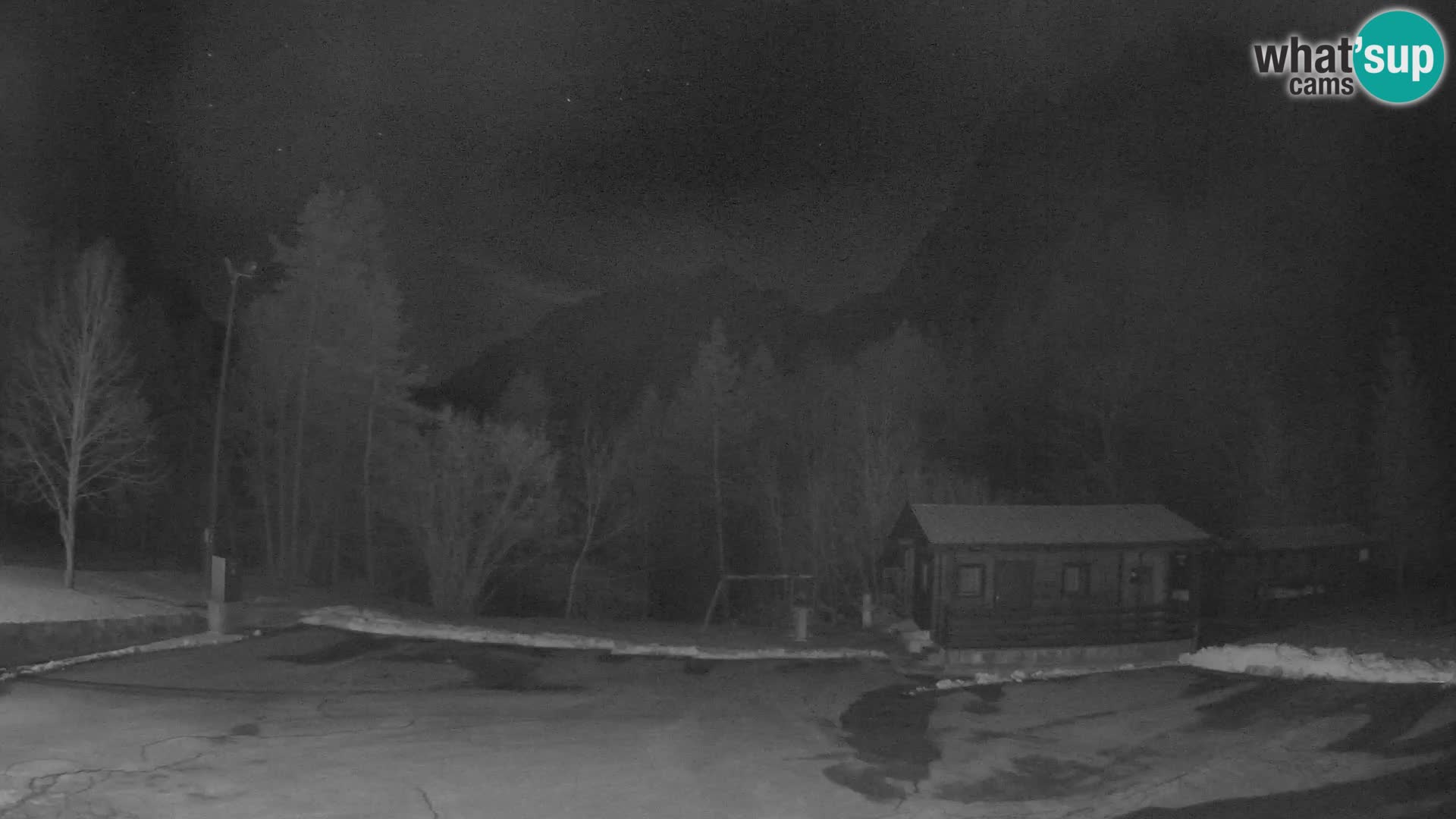 Log pod Mangartom webcam – Vue sur Jerebica et Rombon – Bovec – Slovénie