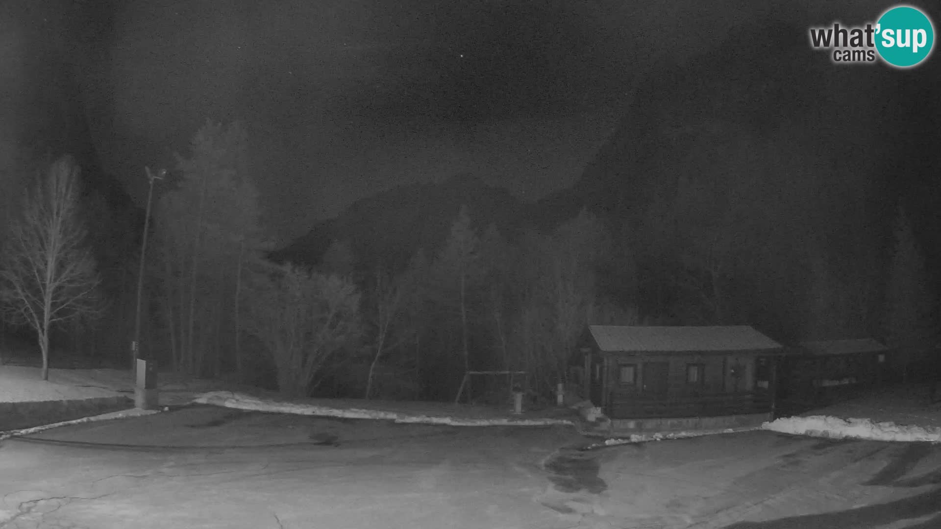 Log pod Mangartom webcam – View to Jerebica and Rombon – Bovec – Slovenia