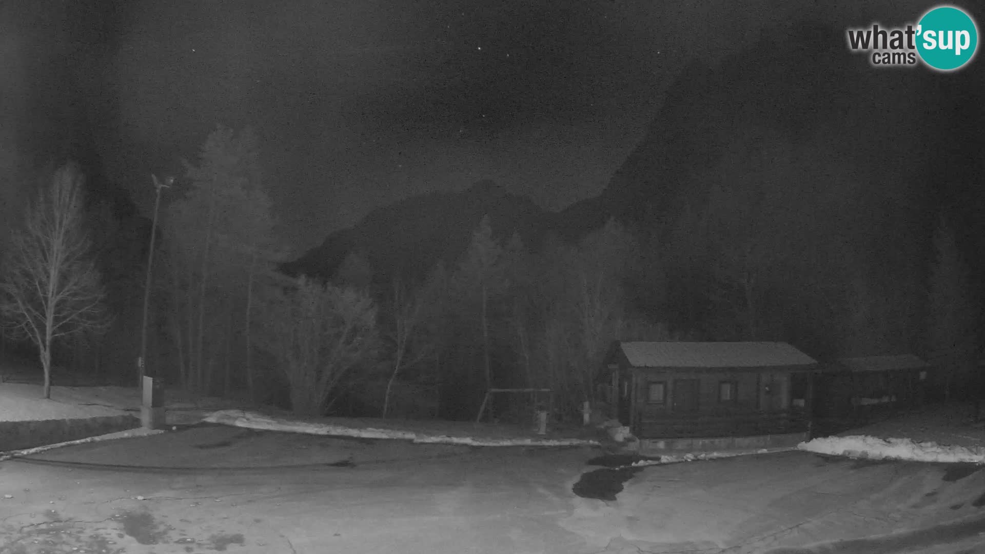 Log pod Mangartom webcam – Vue sur Jerebica et Rombon – Bovec – Slovénie