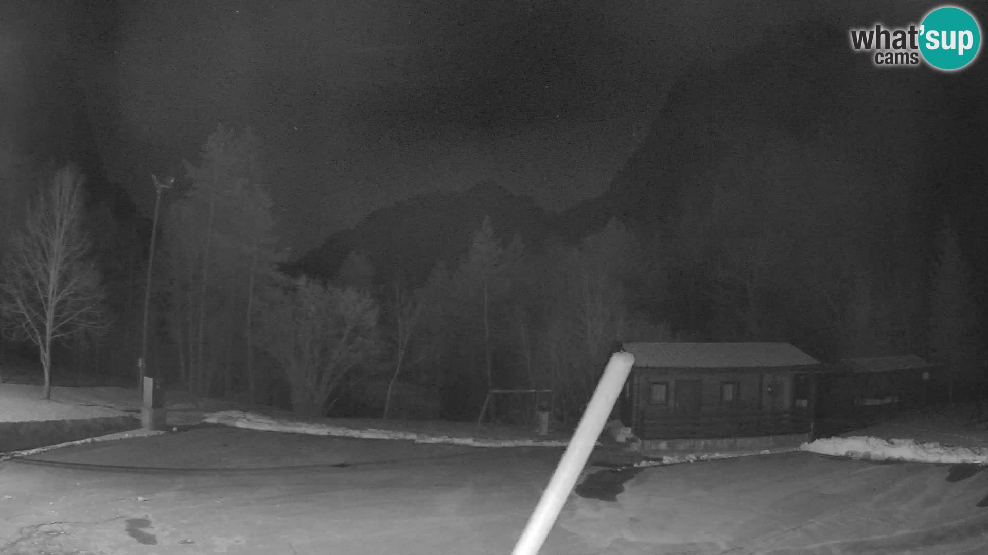 Log pod Mangartom webcam – Vue sur Jerebica et Rombon – Bovec – Slovénie