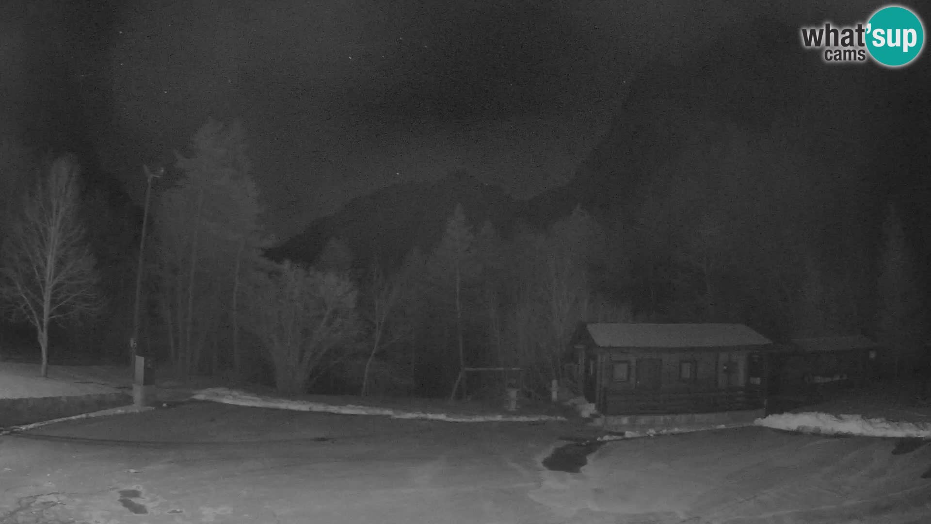 Log pod Mangartom webcam – View to Jerebica and Rombon – Bovec – Slovenia