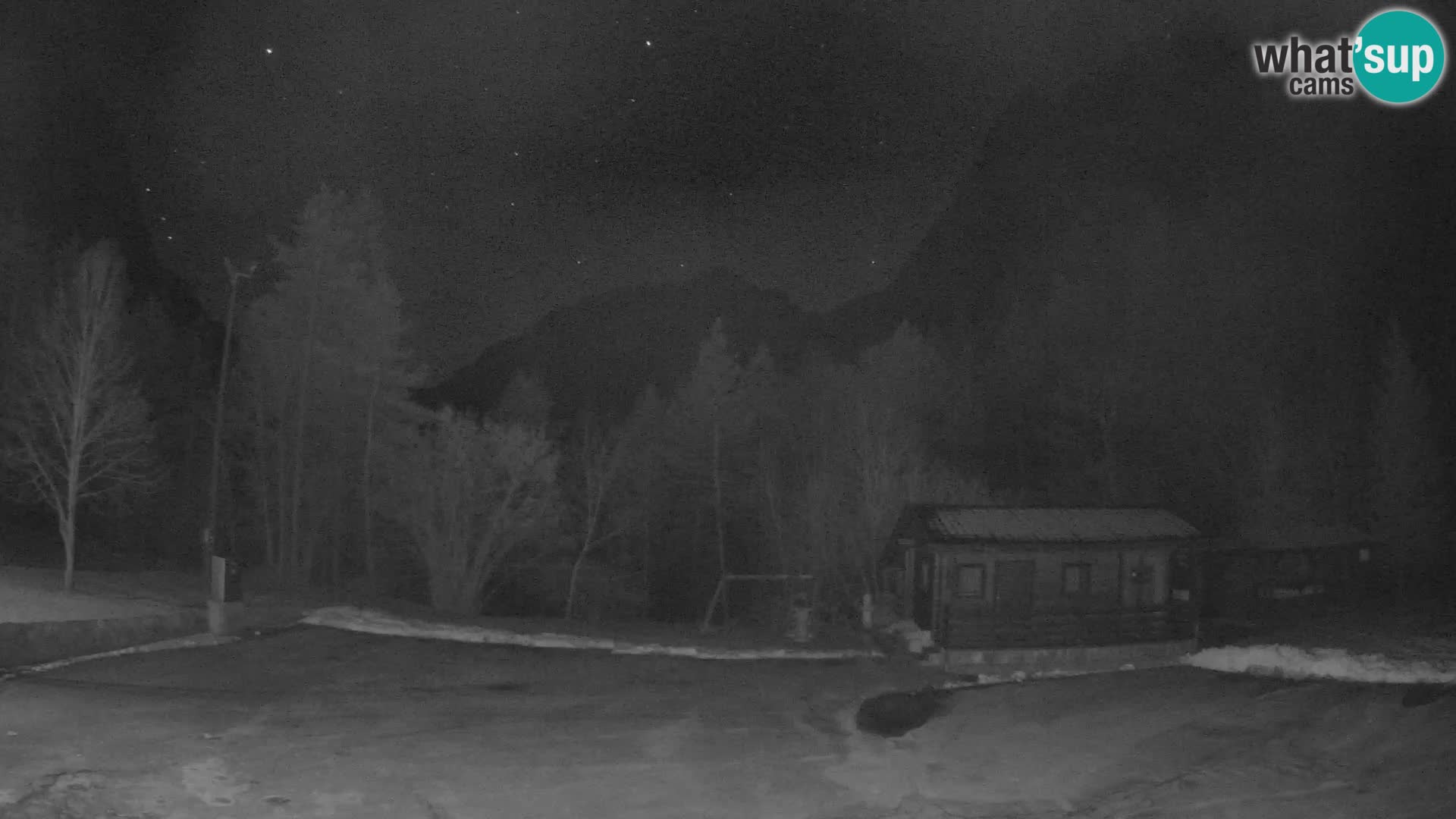 Log pod Mangartom webcam – Vue sur Jerebica et Rombon – Bovec – Slovénie