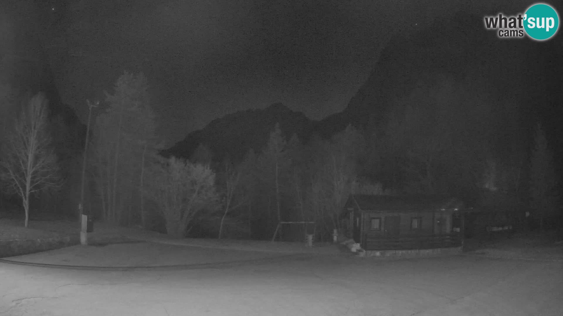 Log pod Mangartom webcam – View to Jerebica and Rombon – Bovec – Slovenia