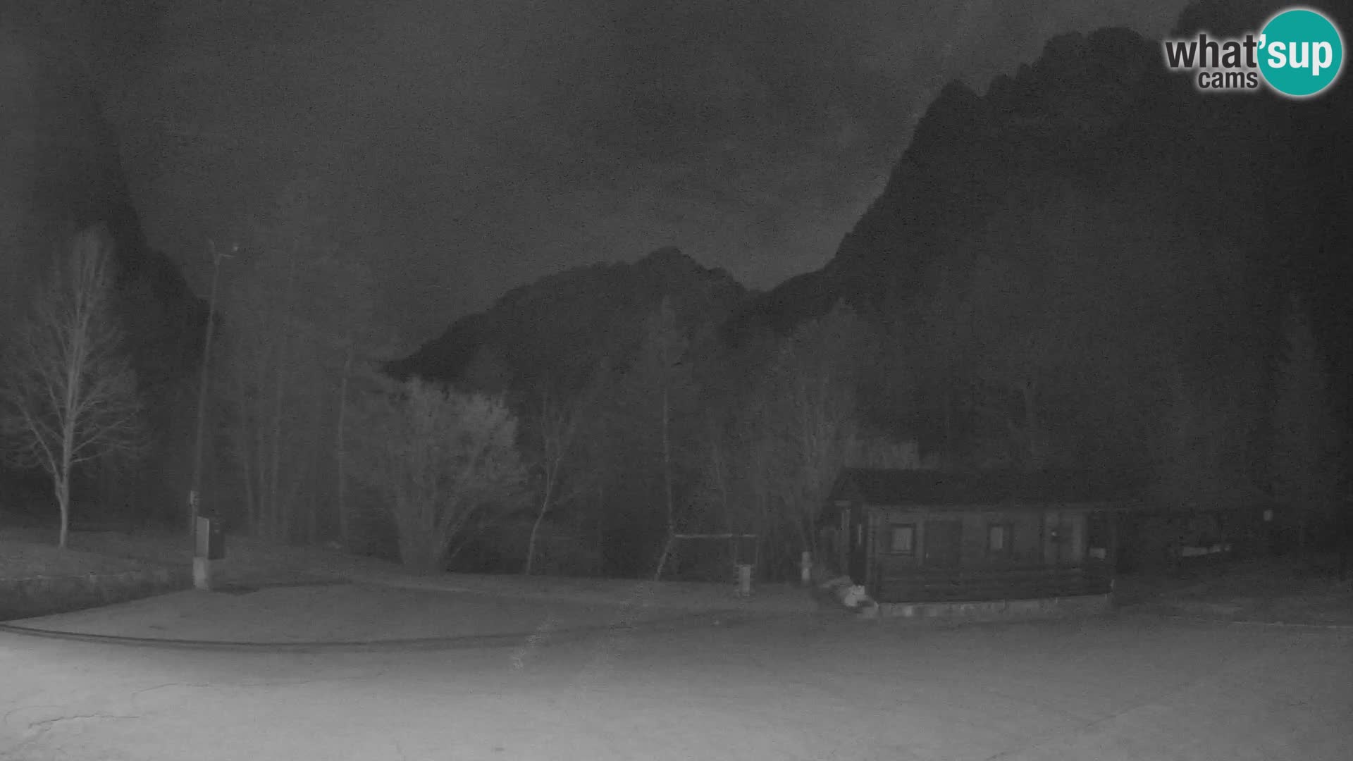 Log pod Mangartom Webcam – Blick auf Jerebica und Rombon – Bovec – Slowenien