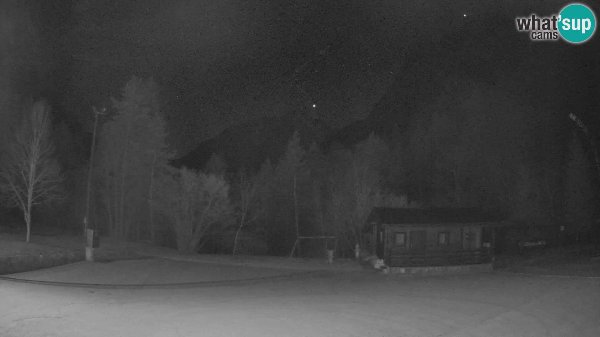 Log pod Mangartom webcam – Vue sur Jerebica et Rombon – Bovec – Slovénie