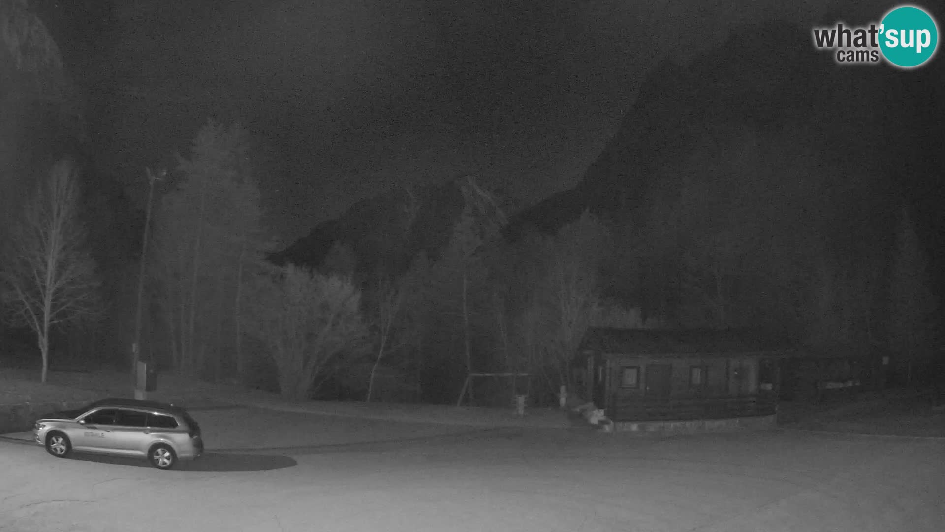 Log pod Mangartom Webcam – Blick auf Jerebica und Rombon – Bovec – Slowenien