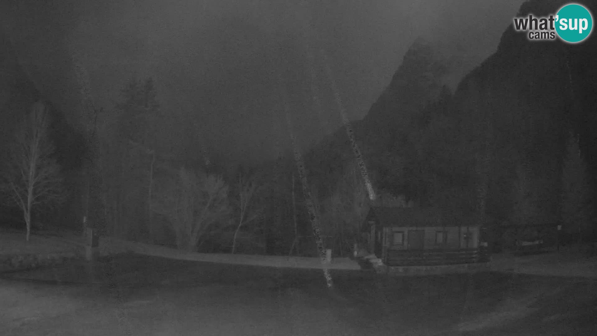 Log pod Mangartom Webcam – Blick auf Jerebica und Rombon – Bovec – Slowenien